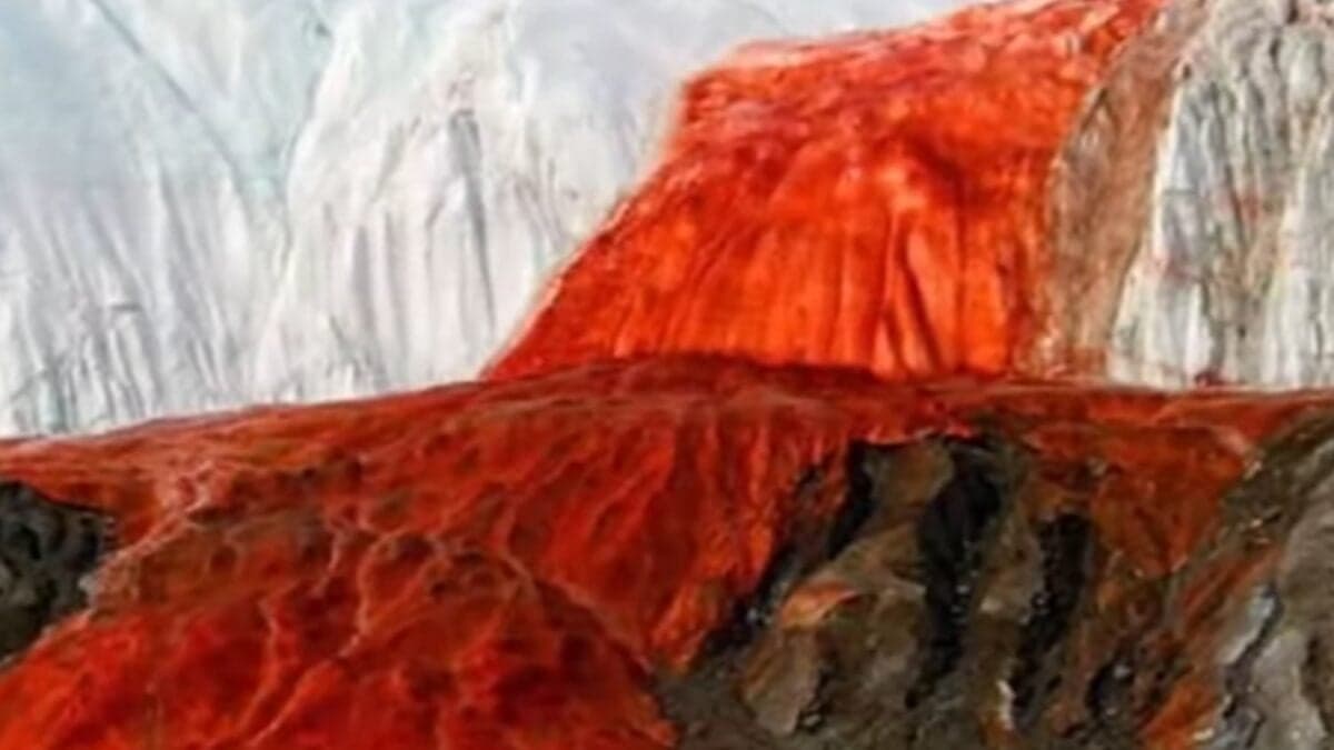 Antártida revela secretos milenarios en Cataratas de Sangre