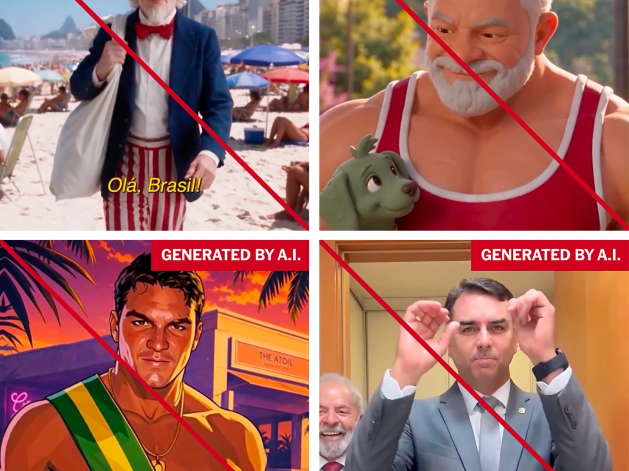 Inteligencia artificial inundó las elecciones de Brasil con videos falsos